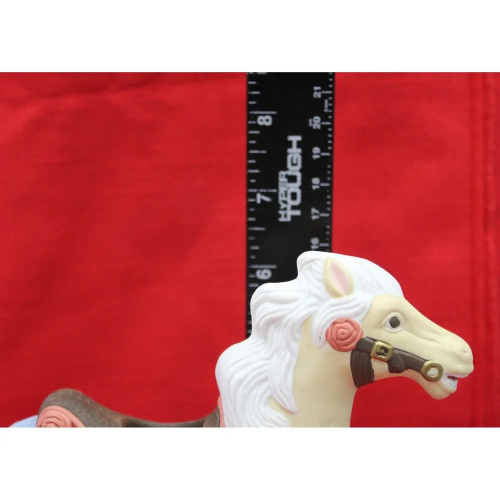 PartyLite Carousel Horse Cream Palomino P0376 Tea Light Candle Holder